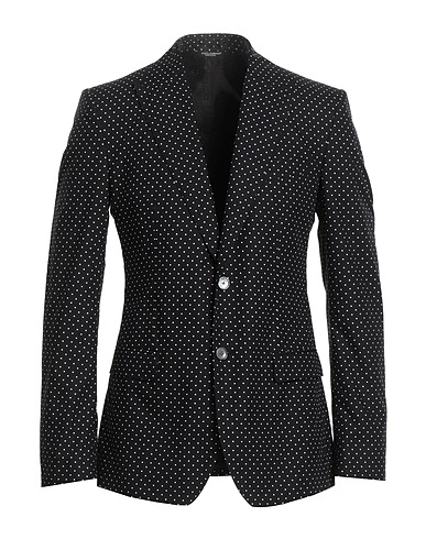 DOLCE&GABBANA Blazers Schwarz 100% Baumwolle