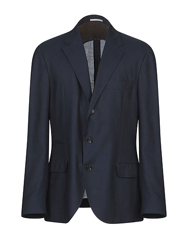 BRUNELLO CUCINELLI Blazer Midnight blue 100% Cashmere