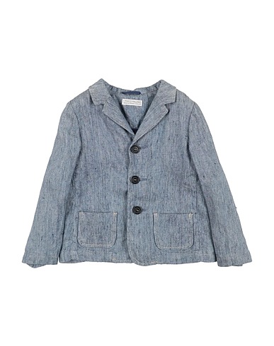 I PINCO PALLINO Blazer Slate blue 100% Linen