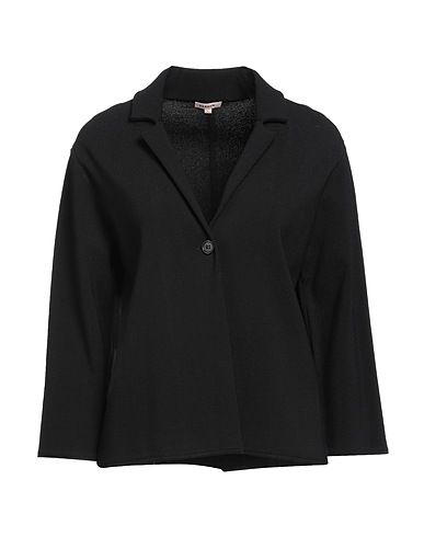 P.A.R.O.S.H. Blazer Black 65% Viscose, 20% Elastane, 15% Polyamide