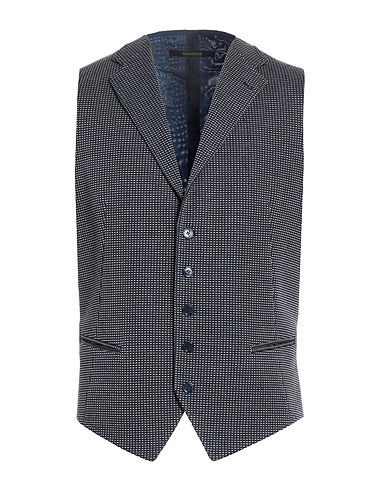 TAGLIATORE Anzugweste Marineblau 100% Baumwolle