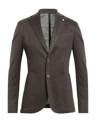 L.B.M. 1911 Blazer Brown 52% Linen, 48% Cotton