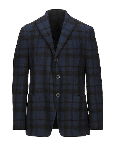 THE GIGI Blazer BLU 60% Wool, 25% Polyamide, 5% Alpaca wool, 5% Mohair wool , 5% Other Fibres