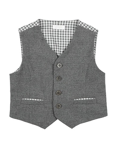 IL GUFO Suit vest Grey 69% Polyester, 29% Viscose, 2% Elastane