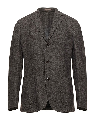 BOGLIOLI Blazer Brown 50% Virgin Wool, 45% Cotton, 5% Cashmere