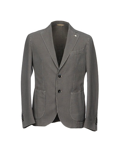 L.B.M. 1911 Blazer Grey 89% Cotton, 11% Polyamide