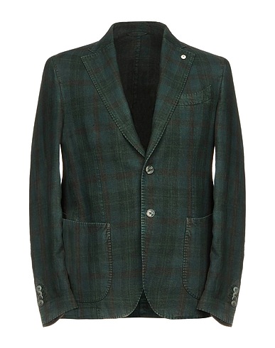 L.B.M. 1911 Blazers Grün 75% Leinen, 25% Baumwolle