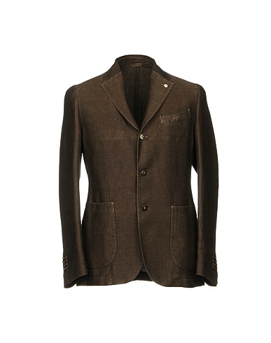 L.B.M. 1911 Blazer Light brown 60% Linen, 40% Cotton