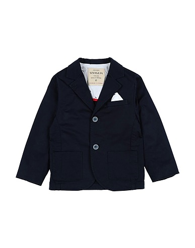 SIVIGLIA Blazer Midnight blue 97% Cotton, 3% Elastane