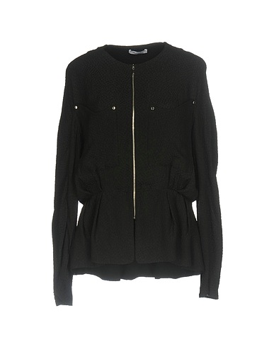 MUGLER Blazer Black 80% Viscose, 20% Silk, Acetate