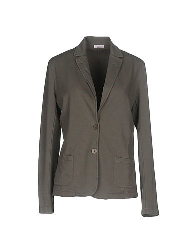 ROSSOPURO Blazer Grey 95% Cotton, 5% Elastane