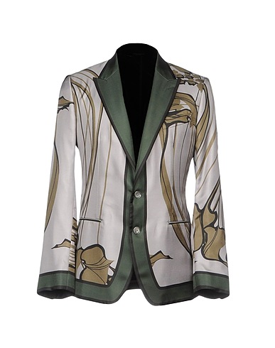 DOLCE&GABBANA Blazer Grey 100% Silk