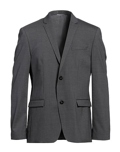 CALVIN KLEIN Blazer Charcoal 98% Wool, 2% Elastane