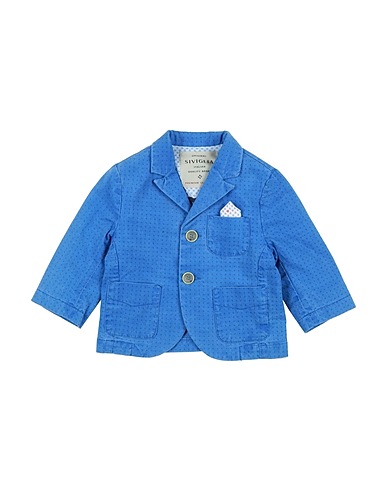 SIVIGLIA Blazer Bright blue 97% Cotton, 3% Elastane