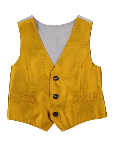 DOLCE&GABBANA Waistcoat Marigold 55% Silk, 45% Viscose