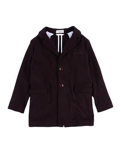 PAOLO PECORA Coat Burgundy 60% Wool, 40% Polyamide