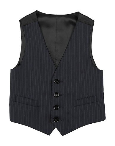 DOLCE&GABBANA Suit vest Midnight blue 45% Viscose, 33% Virgin Wool, 22% Silk