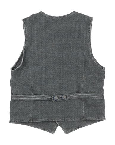 MANUEL RITZ MANUEL RITZ TODDLER BOY TAILORED VEST LEAD SIZE 7 COTTON, ELASTANE 49372053FS 4