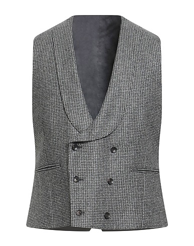 LARDINI Anzugweste Braungrau 100% Wolle