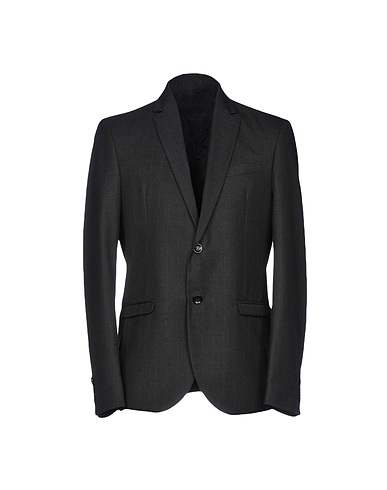 OFFICINA 36 Blazer Charcoal 65% Polyester, 35% Viscose