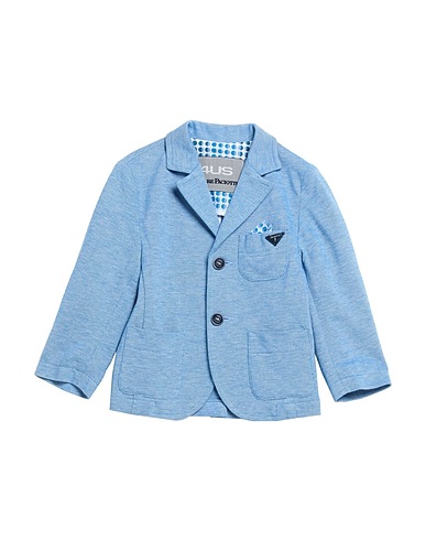 PACIOTTI 4US Blazer Sky blue 100% Cotton