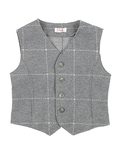 IL GUFO Suit vest Grey 100% Cotton