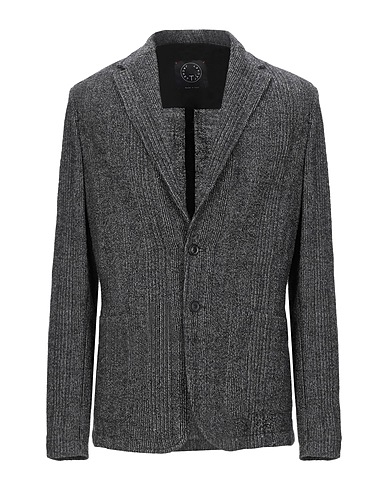 T-JACKET by TONELLO Blazer Lead 91% Virgin Wool, 9% Polyamide