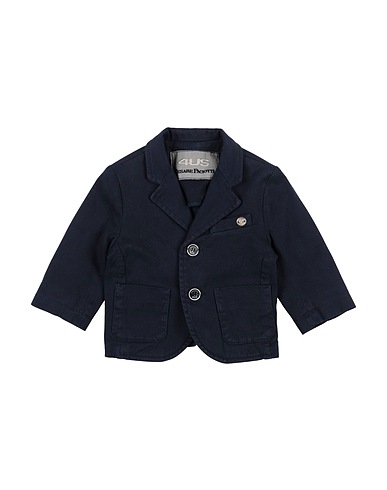 PACIOTTI 4US Blazer Midnight blue 97% Cotton, 3% Elastane