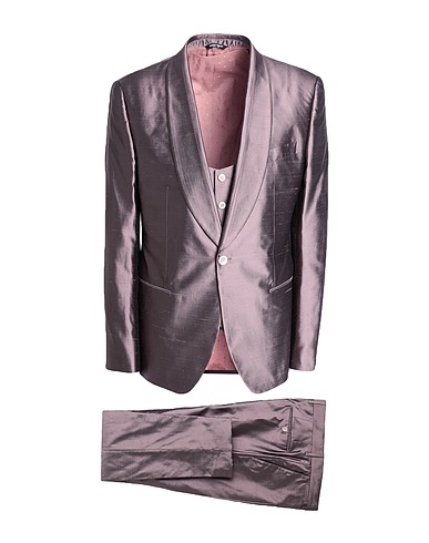 DOLCE&GABBANA Suits Lilac 100% Silk