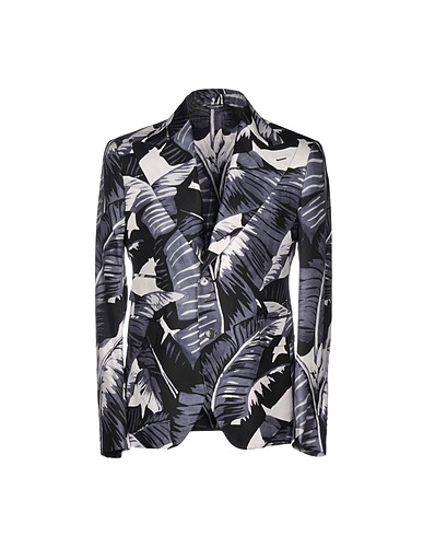 DOLCE&GABBANA Blazer Slate blue 100% Silk
