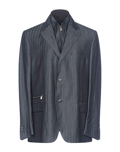 CORNELIANI ID Blazer Blu notte 54% Lino, 46% Lana Vergine