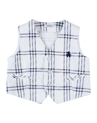 LE BEBÉ Waistcoat Midnight blue 98% Cotton, 2% Elastane