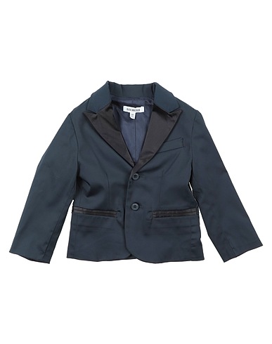 BIKKEMBERGS Blazer Midnight blue 54% Polyester, 42% Cotton, 4% Elastane