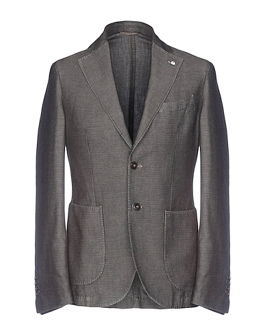 L.B.M. 1911 Blazer Military green 60% Linen, 40% Cotton