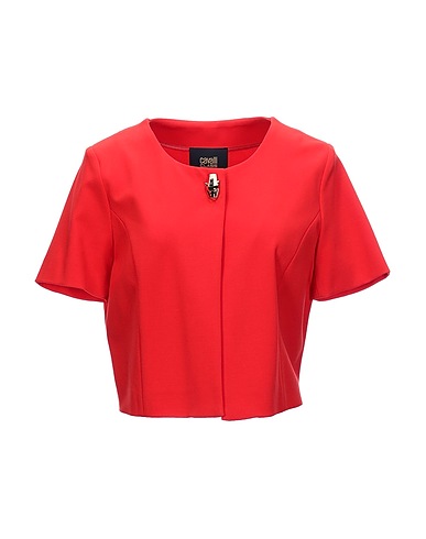 CAVALLI CLASS Blazer Red 69% Viscose, 25% Polyamide, 6% Elastane