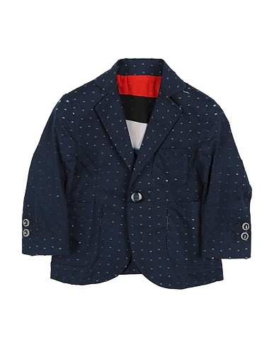 NEILL KATTER Blazer Midnight blue 97% Cotton, 3% Elastane