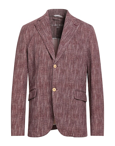 CIRCOLO 1901 Blazer Burgundy 93% Cotton, 7% Elastane