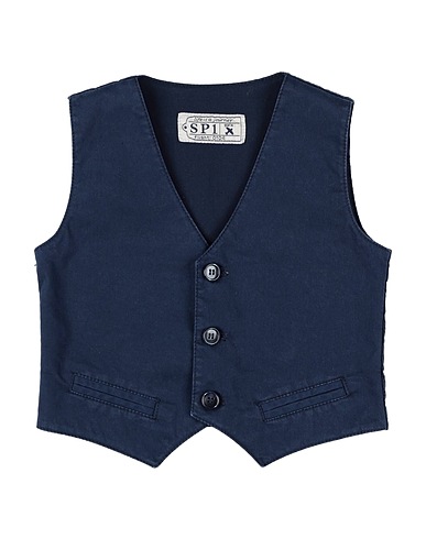 SP1 Waistcoat Midnight blue 98% Cotton, 2% Elastane