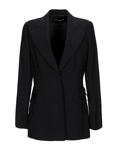 DOLCE&GABBANA Jackett Schwarz 96% Schurwolle, 4% Elastan