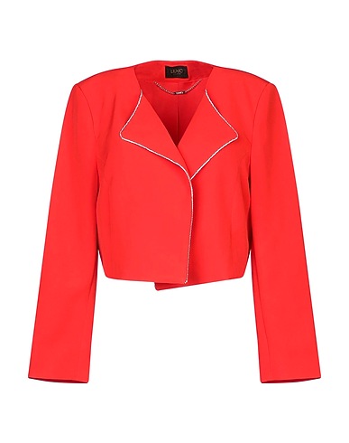 LIU •JO Blazer Red 88% Polyester, 12% Elastane