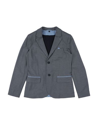 ARMANI JUNIOR EMPORIO ARMANI TODDLER BOY BLAZER PASTEL BLUE SIZE 6 COTTON, ELASTANE,49462048HM 2