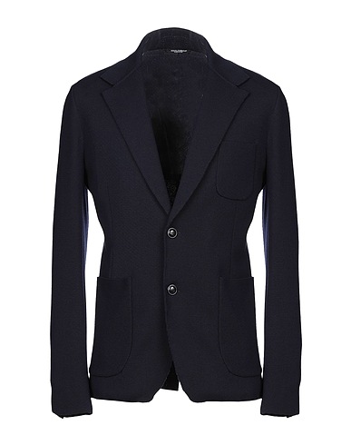 DOLCE&GABBANA Blazer Midnight blue 100% Virgin Wool