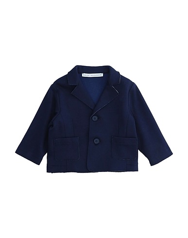 DANIELE ALESSANDRINI Blazer Midnight blue 95% Viscose, 5% Elastane