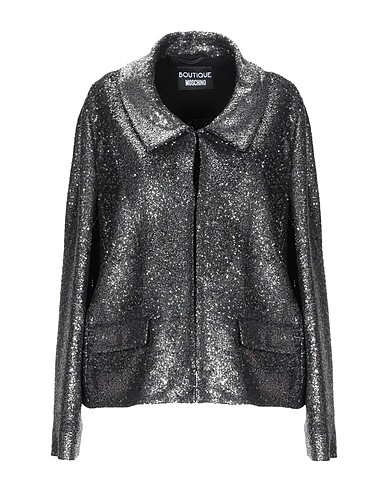BOUTIQUE MOSCHINO Giacca Piombo 81% Acrilico, 19% Poliammide, Triacetato, Poliestere