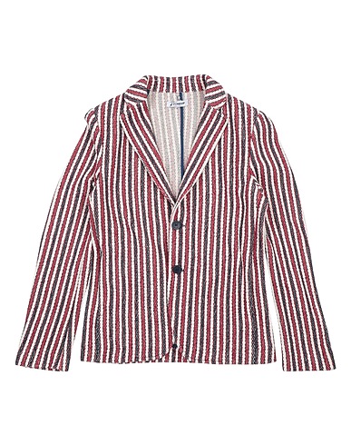 DONDUP Blazer Burgundy 94% Cotton, 6% Polyester