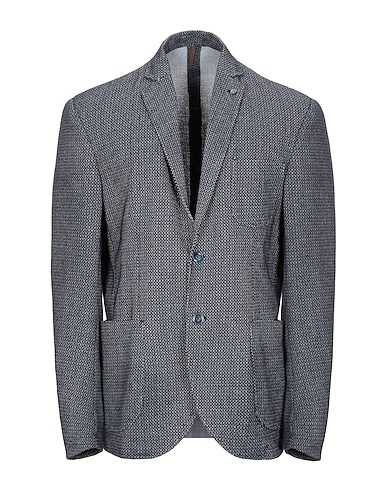 LABORATORI ITALIANI Blazer Blue 68% Polyester, 28% Wool, 2% Polyamide, 2% Coal