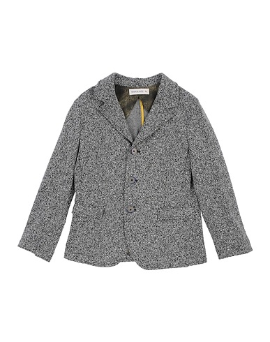 MANUEL RITZ Blazer Black 50% Cotton, 50% Polyester