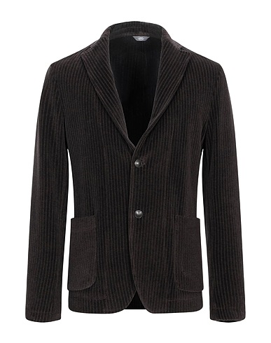 FRADI Blazer Dark brown 100% Cotton