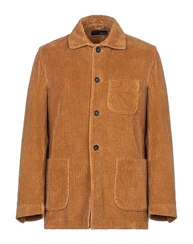LARDINI Blazer Camel 100% Cotton