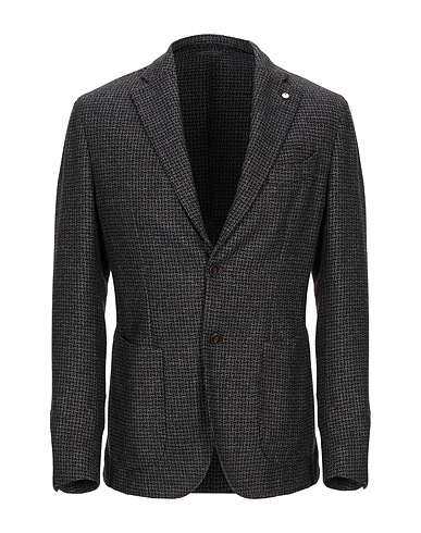 L.B.M. 1911 Blazer Dark brown 58% Wool, 37% Polyester, 5% Polyamide